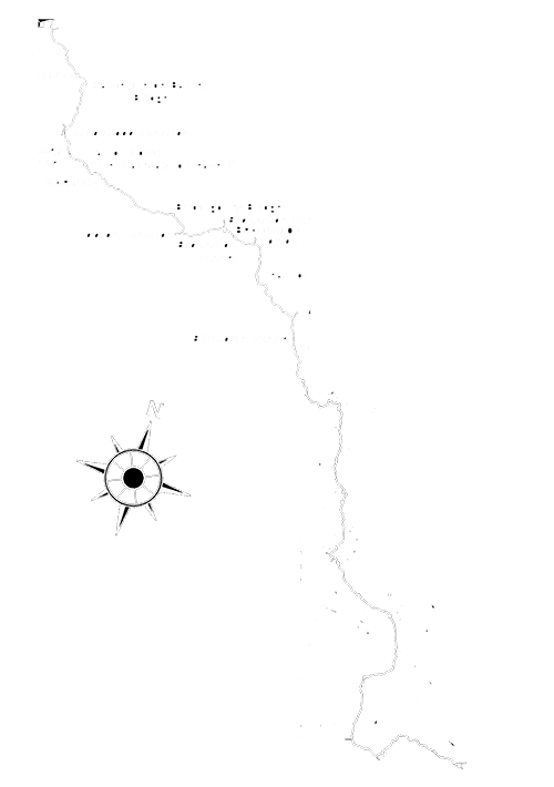  GUCR line route map - Birmingham to London